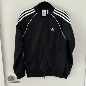 Adidas Mens Track Jacket Black